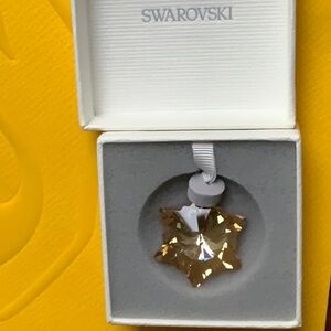 Cutest Swarovski Christmas Tree Star Snowflake holiday Ornament